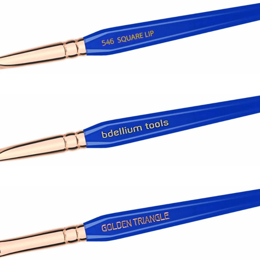 Cọ Trang Điểm Môi Chuyên Nghiệp Bdellium Tools Golden Triangle B546 Square Lip