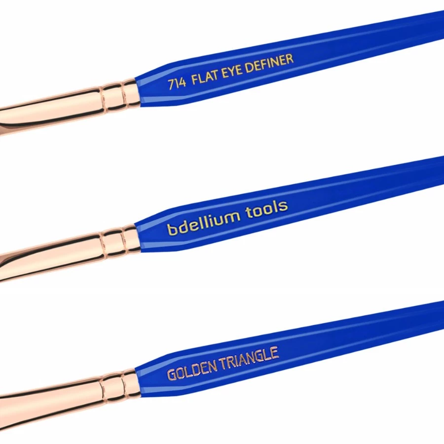Cọ Tém Và Định Hình Chân Mày BDELLIUM TOOLS Flat Eye Definer B714