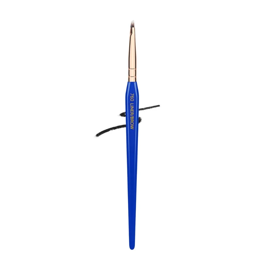 Cọ Mày Đầu Dẹt Siêu Mỏng Kẻ Liner Bdellium Tools Golden Triangle B760 Liner/Brow