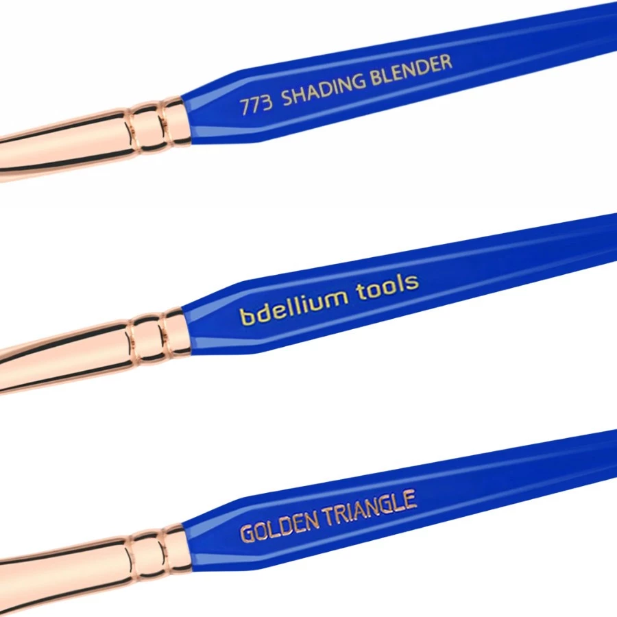 Cọ Trang Điểm Mắt Chuyên Nghiệp Bdellium Tools Golden Triangle B773 Shading Blender
