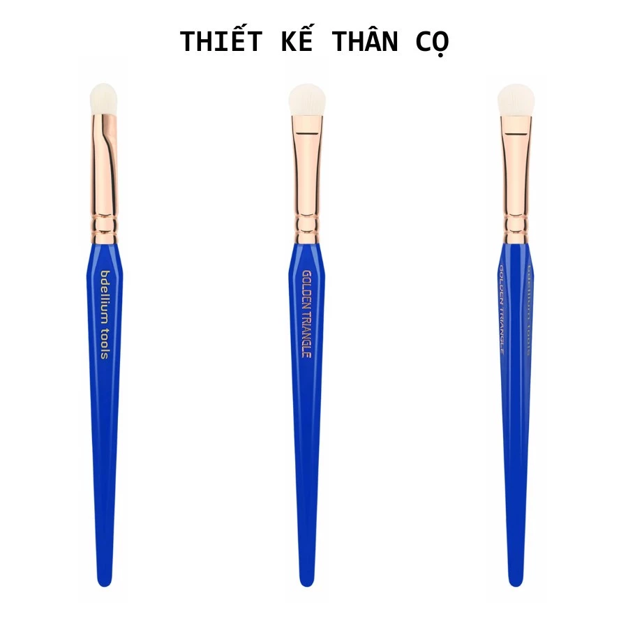 Cọ Trang Điểm Mắt Chuyên Nghiệp Bdellium Tools Golden Triangle B773 Shading Blender