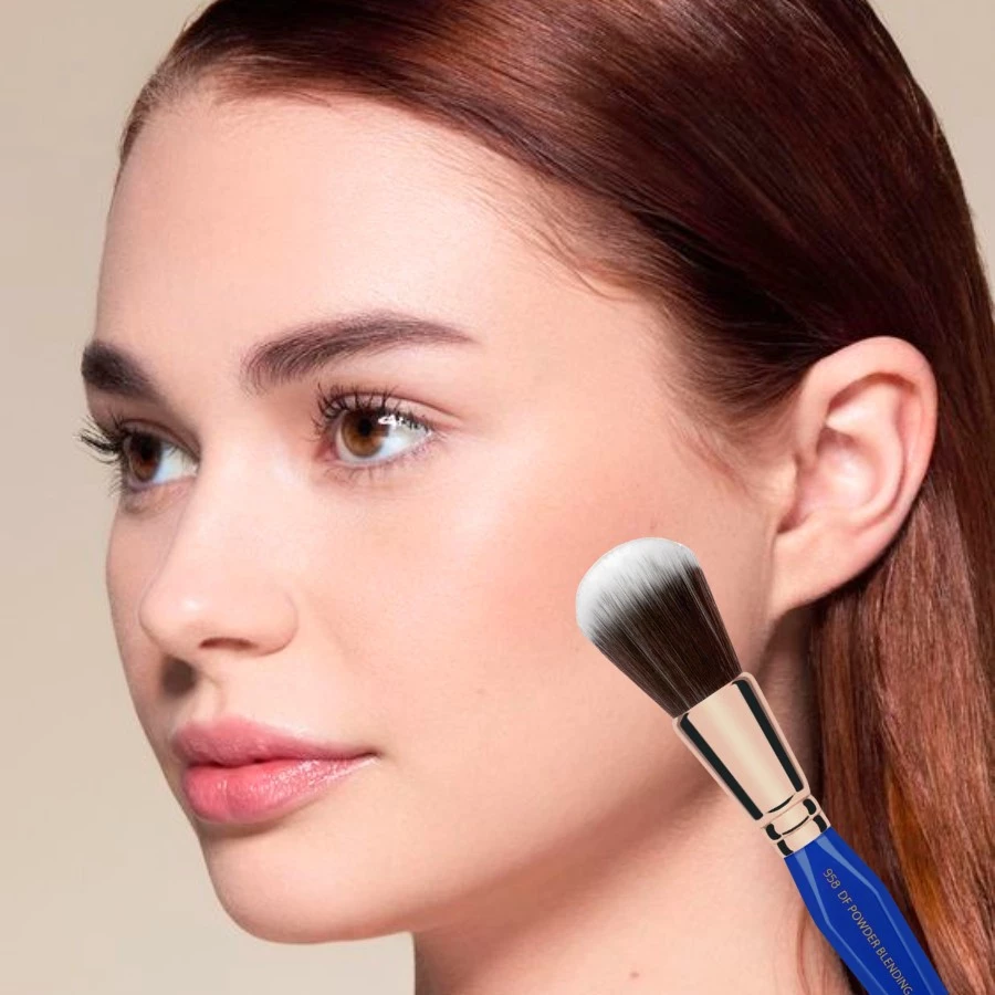 Cọ Phủ Phấn Dạng Nén Và Bột Cho Da Lỗ Chân Lông To Bdellium Tools Duo Fibre Powder Blending B958