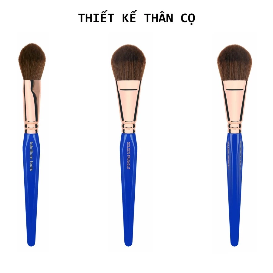 Cọ Trang Điểm Má Hồng Bdellium Tools Golden Triangle B960 Precision Blusher