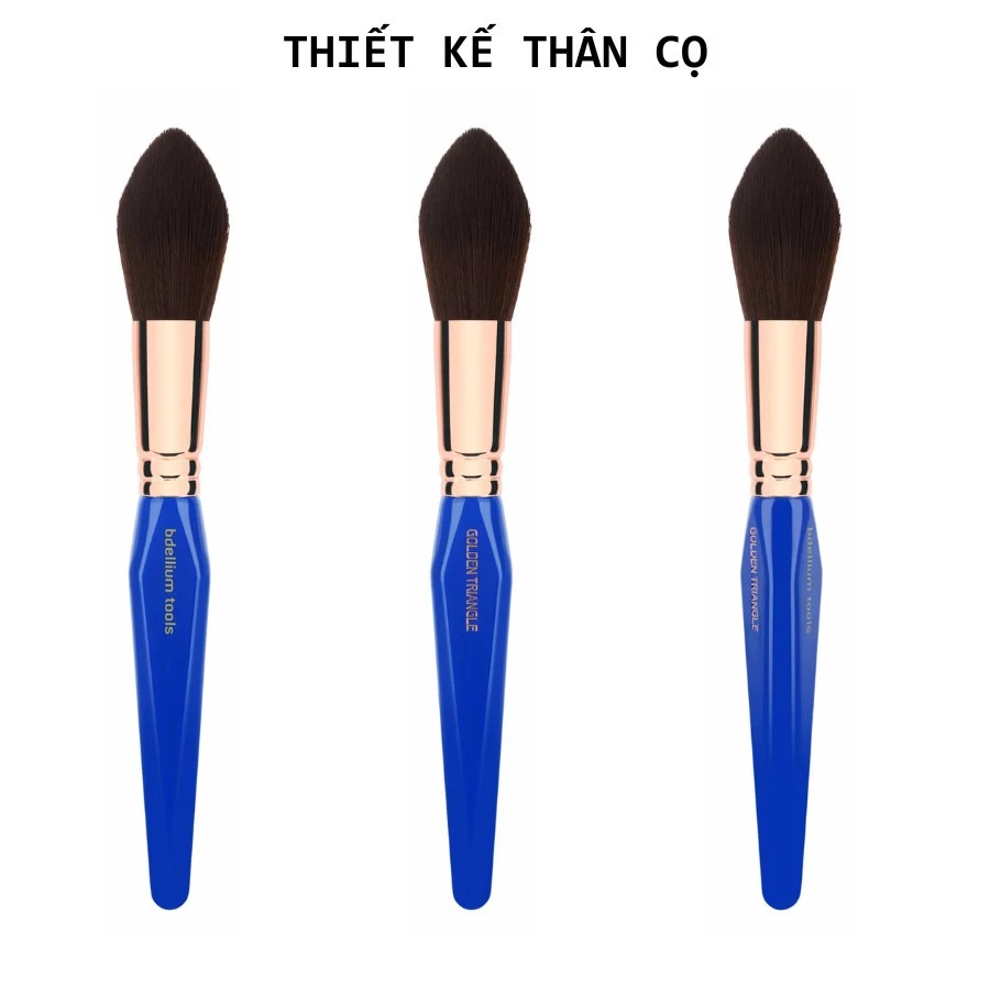 Cọ trang điểm phủ phấn và má hồng Bdellium Tools Tapered Powder B974