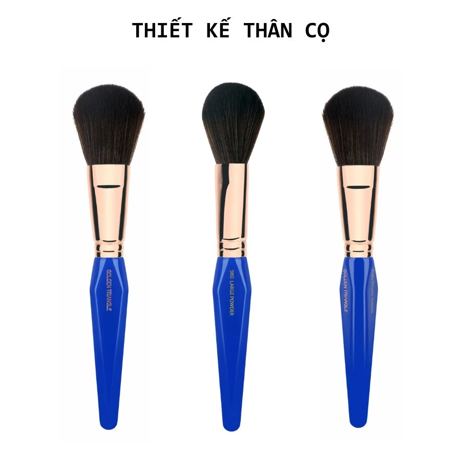 Cọ Phủ Phấn To BDELLIUM TOOLS Golden Triangle B980 Large Powder