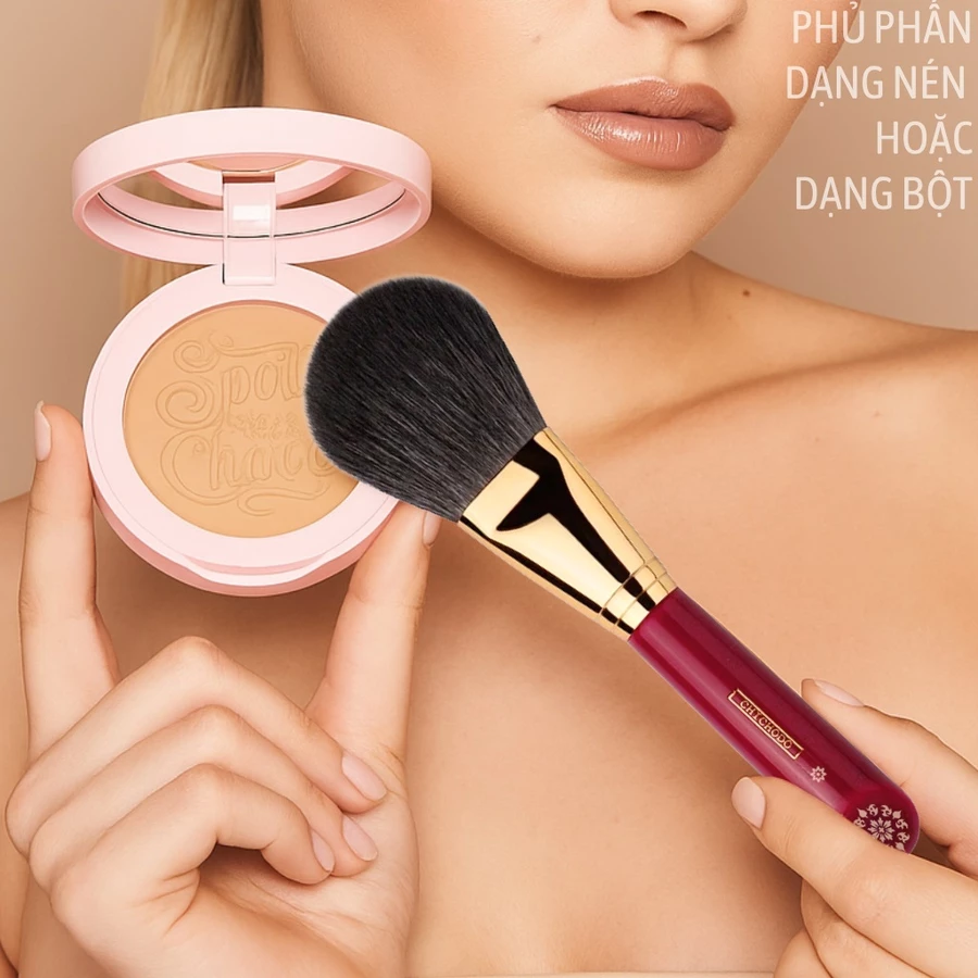 Cọ Phủ Phấn/Bronzer/Má Hồng CHICHODO Blush & Bronzer Brush C101