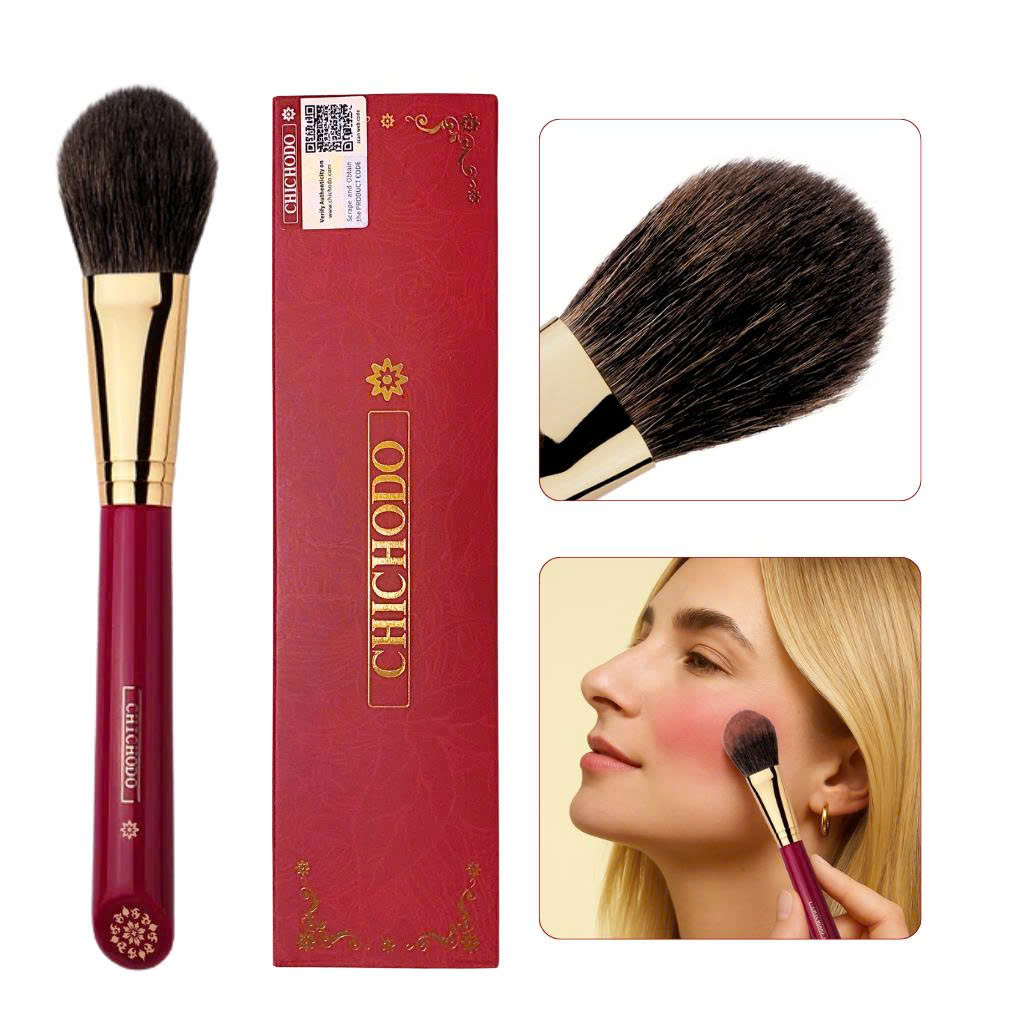 Cọ trang điểm CHICHODO Precision Blusher C104 - Cọ Má Hồng - Cọ Phủ Phấn Cọ Chichodo