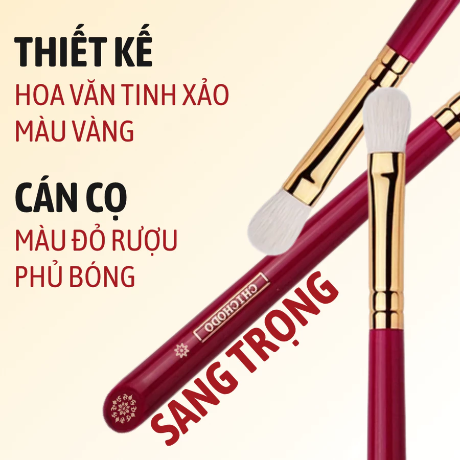Cọ Tán Bầu Mắt/Tán Nhũ/Tán Ombre/Tạo Chiều Sâu Mắt CHICHODO Shading Blender C111
