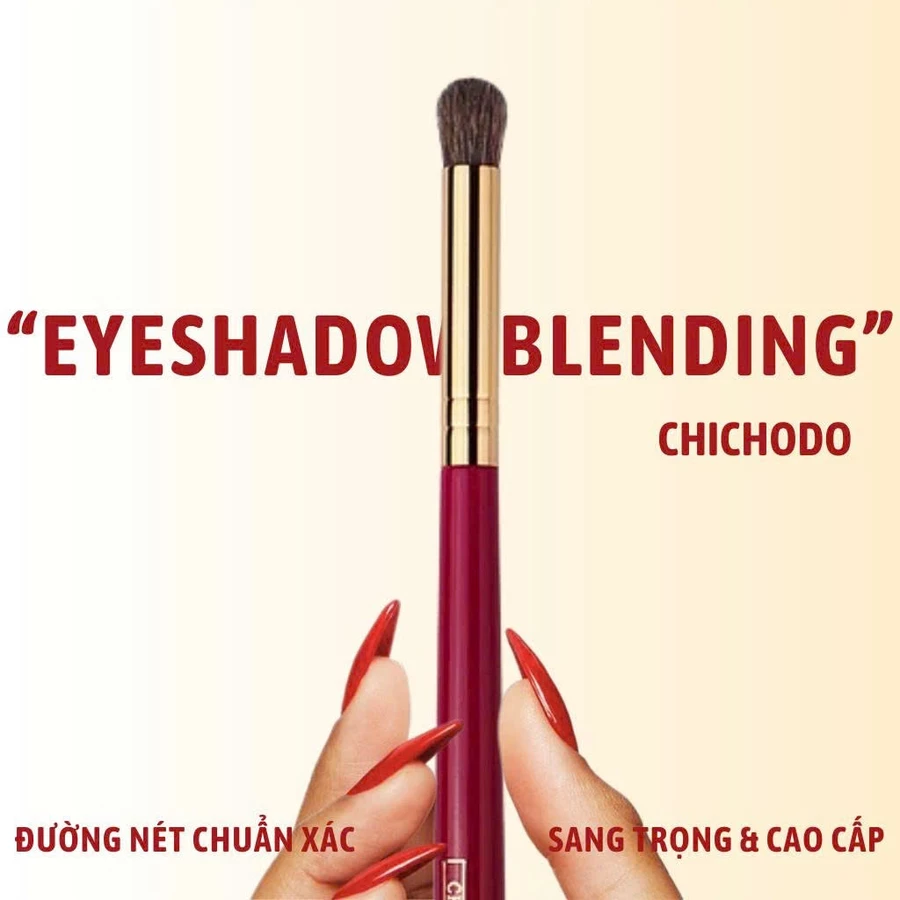 Cọ Blend Mắt/Setting/Highlight Mũi/Che Khuyết Điểm CHICHODO Eyeshadow Blending C112