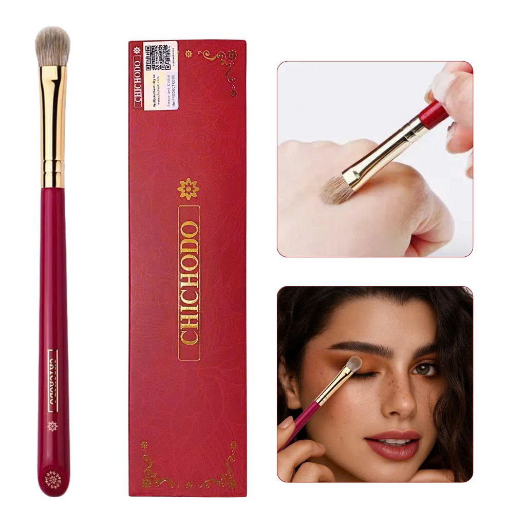 Cọ Tán Bầu Mắt, Nhũ, Đuôi Mắt CHICHODO Eye Whopper C115 Lông Tự Nhiên Mềm Mịn Bám Phấn Tốt
