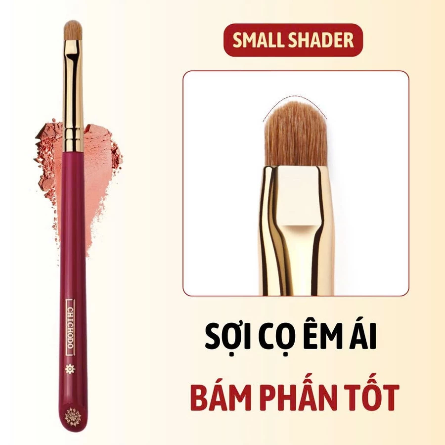 Cọ Tán Mắt/Viền Mí Dưới/Làm Sáng Đuôi Mắt CHICHODO Small Shader C116 Lông Mềm Tự Nhiên