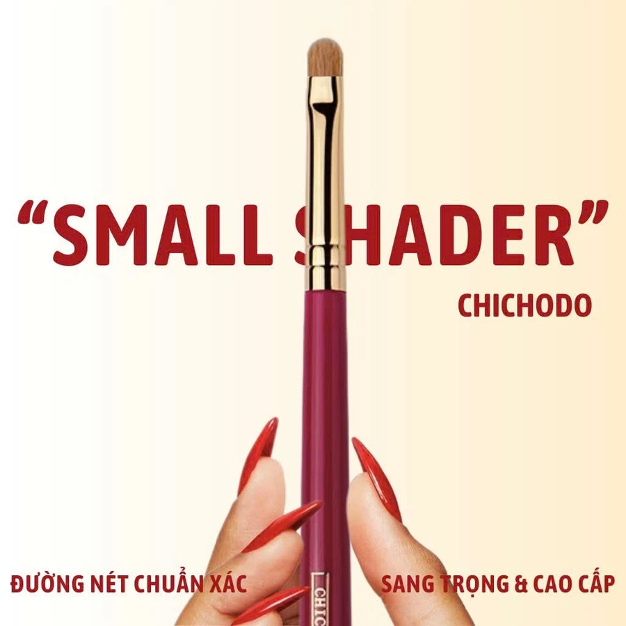 Cọ Tán Mắt/Viền Mí Dưới/Làm Sáng Đuôi Mắt CHICHODO Small Shader C116 Lông Mềm Tự Nhiên
