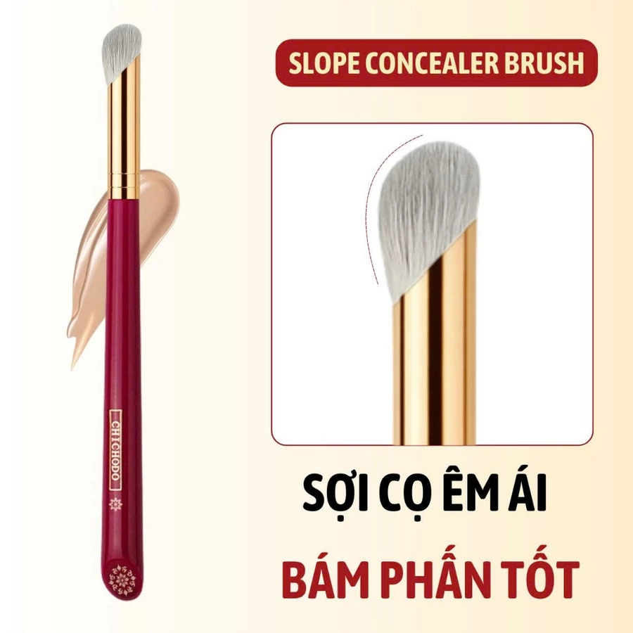 Cọ Che Khuyết Điểm/Highlight/Khối Mũi CHICHODO Slope Concealer Brush C125