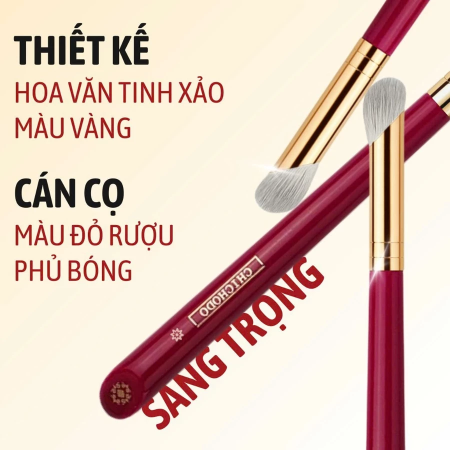 Cọ Che Khuyết Điểm/Highlight/Khối Mũi CHICHODO Slope Concealer Brush C125