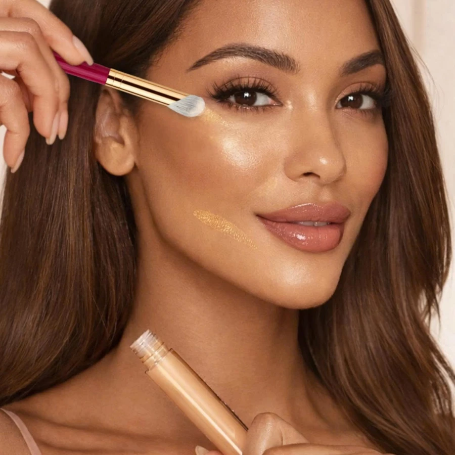 Cọ Che Khuyết Điểm/Highlight/Khối Mũi CHICHODO Slope Concealer Brush C125