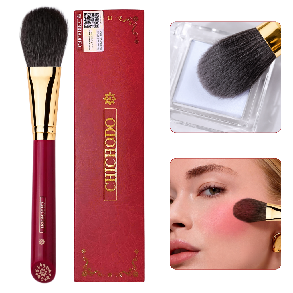 CHICHODO Cọ Highlight - Setting - Má Hồng CHICHODO Tongue Powder Brush C137