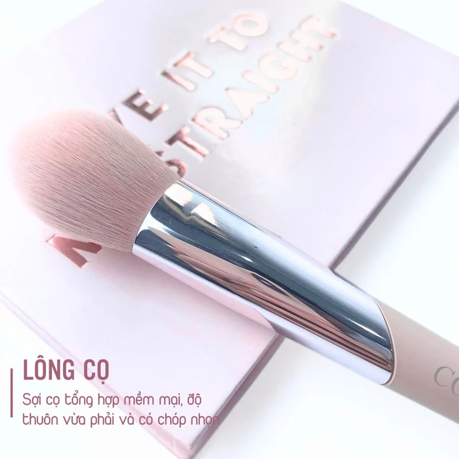 Cọ Má Hồng Và Highlight Dạng Nén COLOURPOP Blush Brush C118