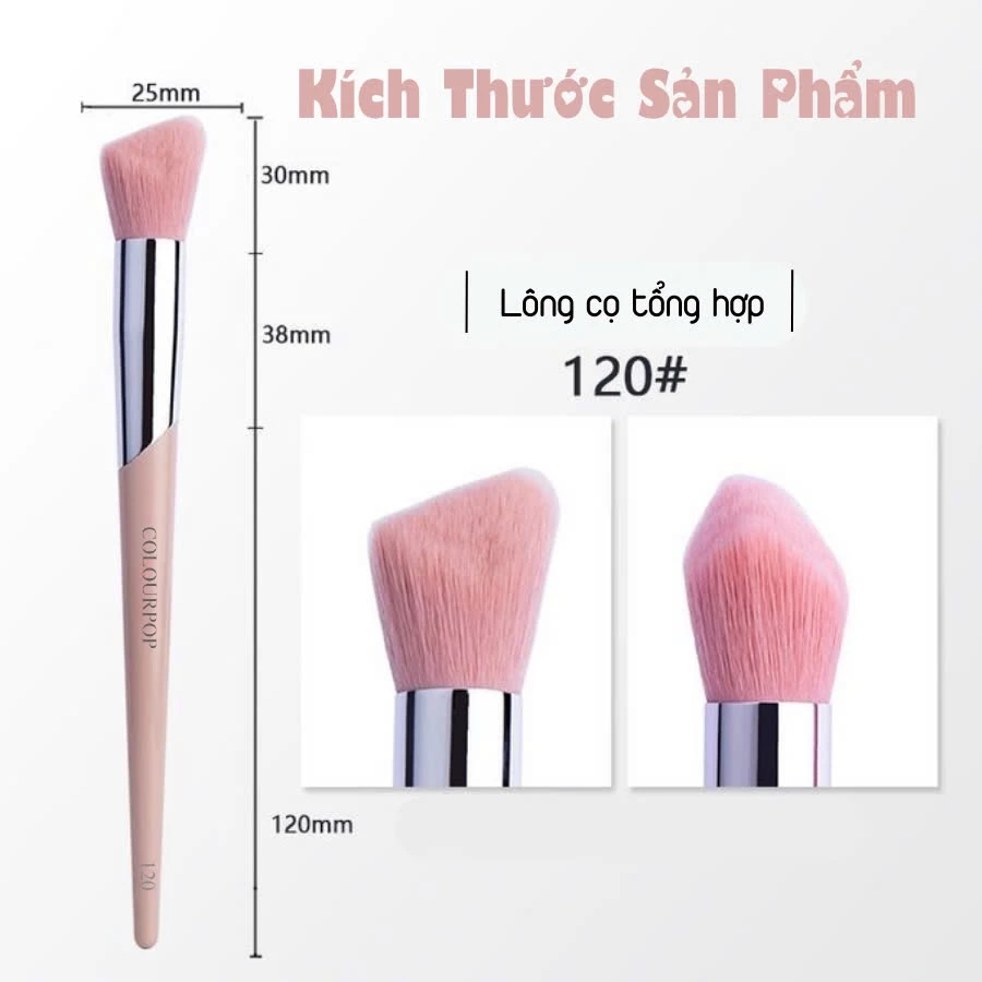 Cọ Tạo Khối Mũi Và Highlight COLOURPOP Nose Contour Brush C120