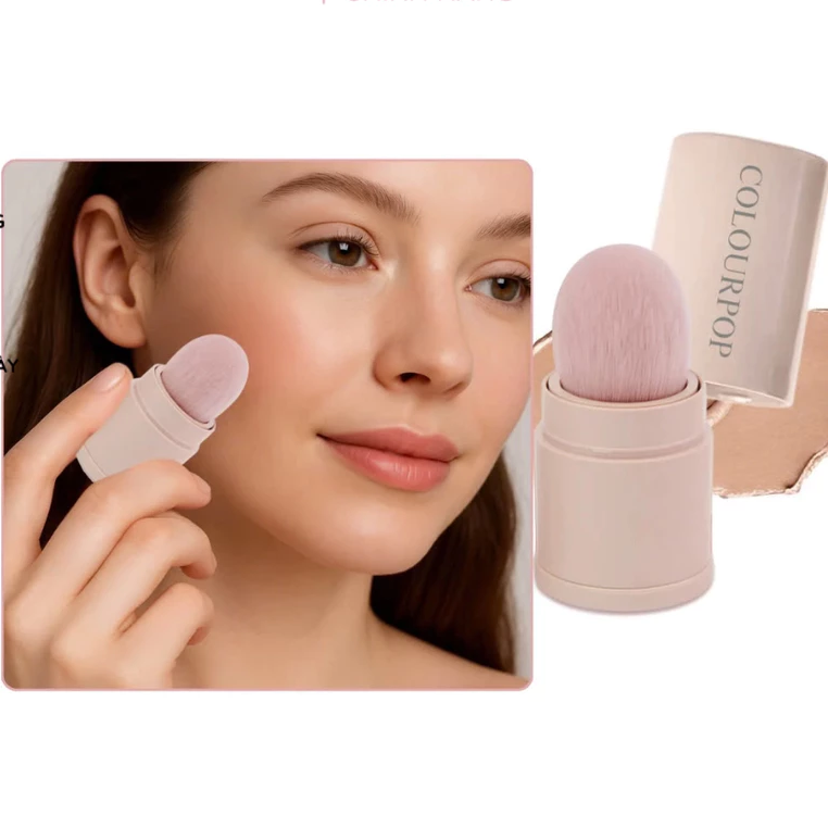 Cọ Có Nắp Tán Kem Nền Và Má Hồng COLOURPOP Kabuki Brush C126