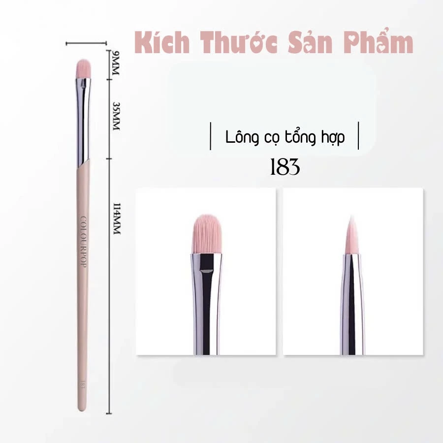 Cọ Che Khuyết Điểm COLOURPOP Concealer Brush C183