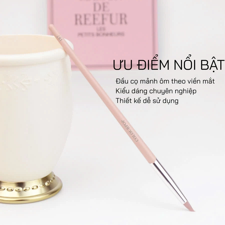 Cọ Kẻ Viền Mắt Và Bọng Mắt COLOURPOP Lip Liner Brush C187