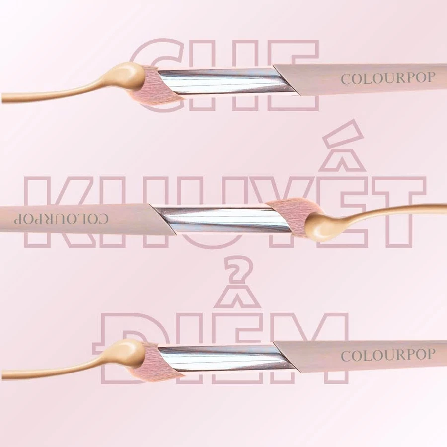 Cọ Che Khuyết Điểm Và Tạo Khối Sống Mũi COLOURPOP Concealer Brush C189