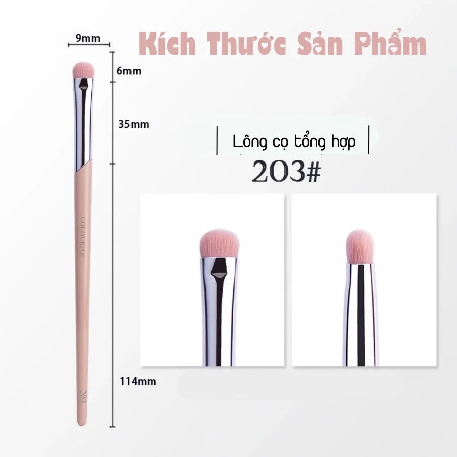  Cọ Nhấn Và Viền Mí Mắt COLOURPOP Eye Shadow C203