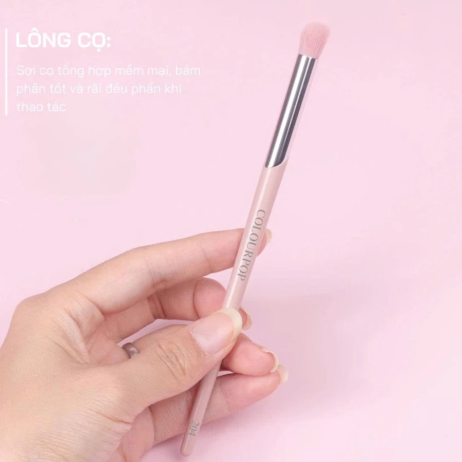 Cọ Mắt Tròn Tán Và Nhấn Đuôi COLOURPOP Eye Shadow Brush C204