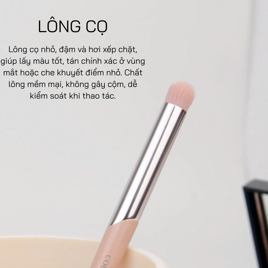 Cọ Nhấn Sáng Đầu Mắt COLOURPOP Eye Highlight Brush C205