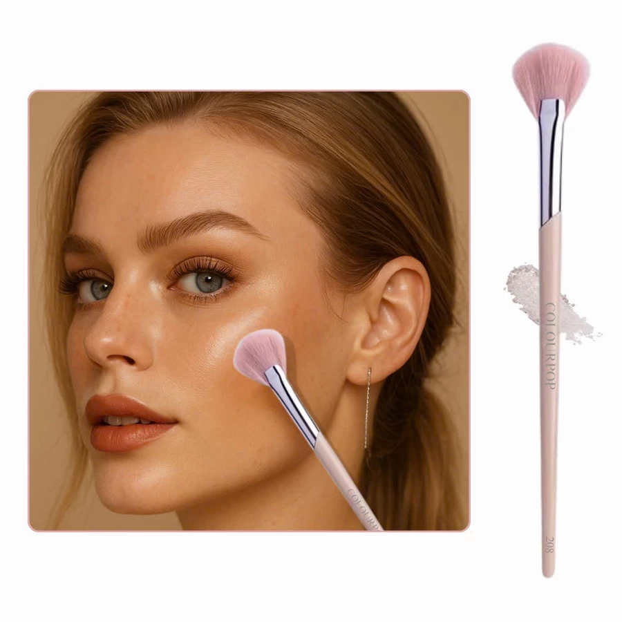 Cọ Highlight Hình Quạt Bắt Sáng COLOURPOP Fan Highlight Brush C208