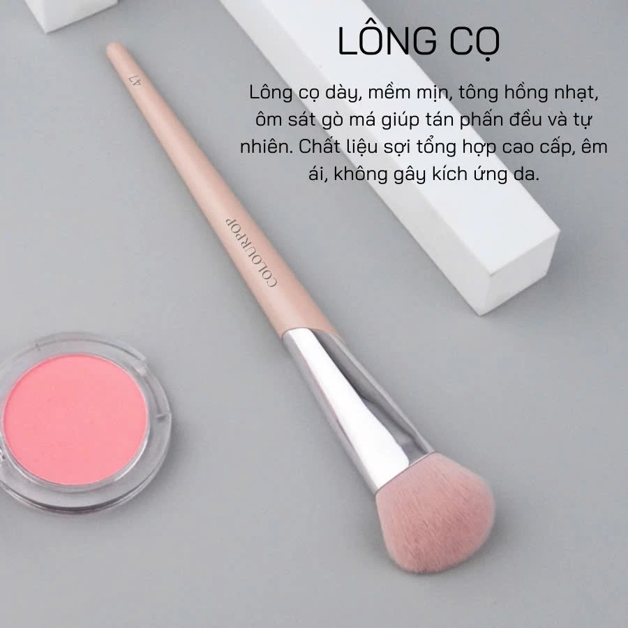  Cọ Kem Nền Đầu Vát Đa Năng COLOURPOP Foundation Brush C47