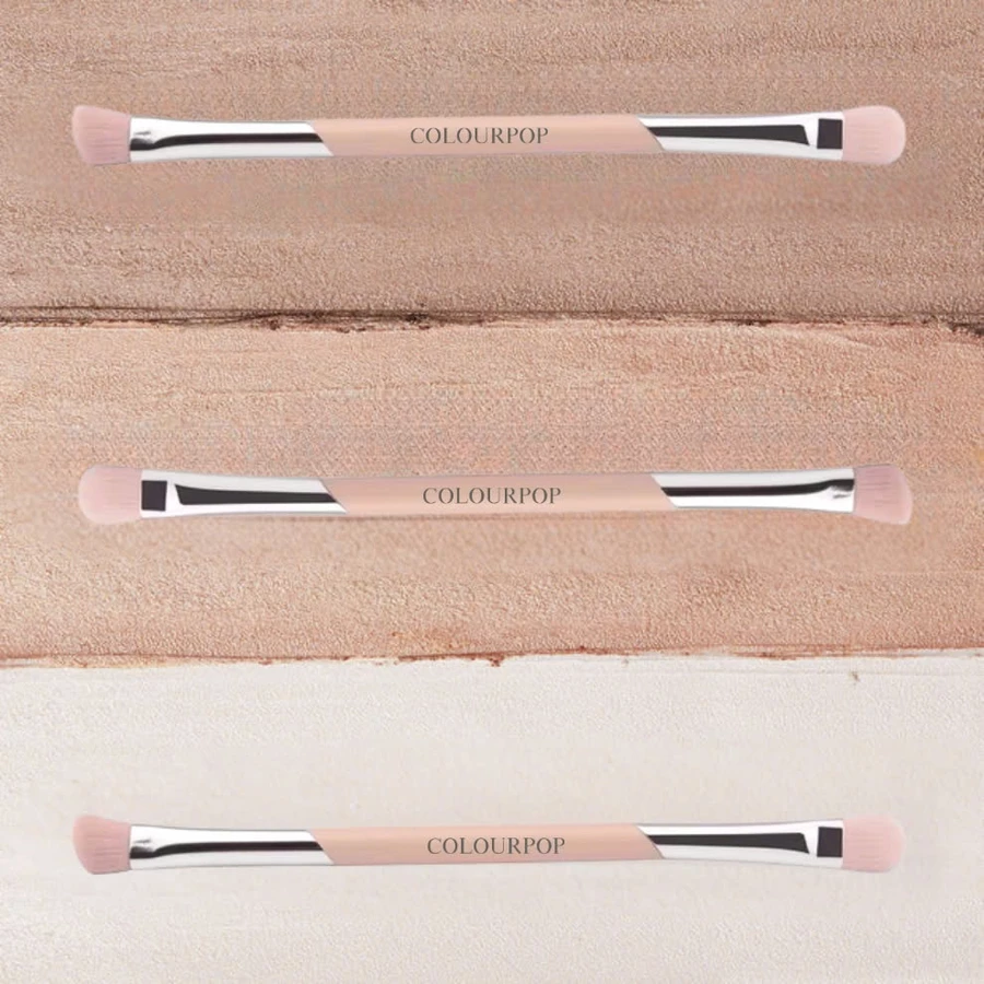 Cọ 2 Đầu Tán Màu Mắt Và Đánh Khối Mũi COLOURPOP Double-Ended Brush CA2