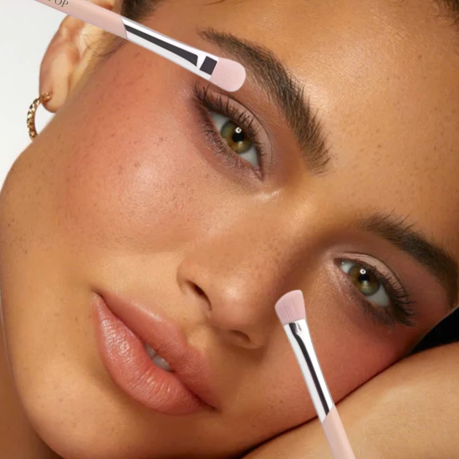 Cọ 2 Đầu Tán Màu Mắt Và Đánh Khối Mũi COLOURPOP Double-Ended Brush CA2