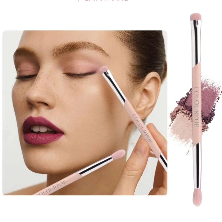 Cọ 2 Đầu Tán Phấn Mắt Và Viền Mí COLOURPOP Double-Ended Brush CA3