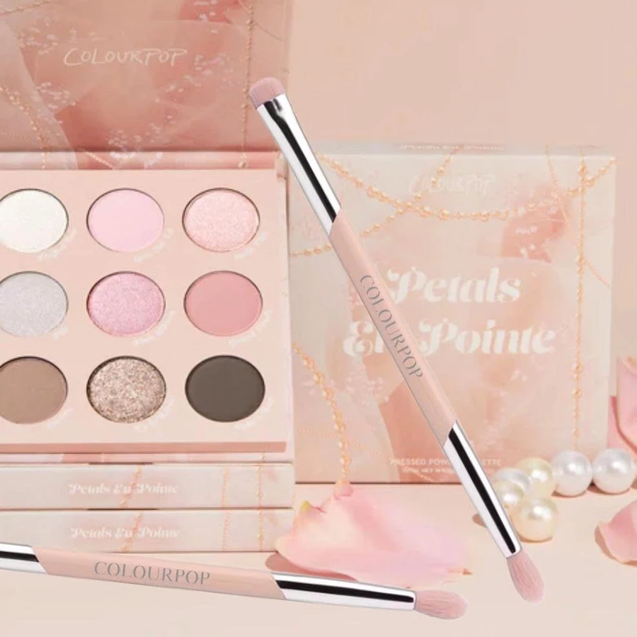 Cọ 2 Đầu Tán Phấn Mắt Và Viền Mí COLOURPOP Double-Ended Brush CA3