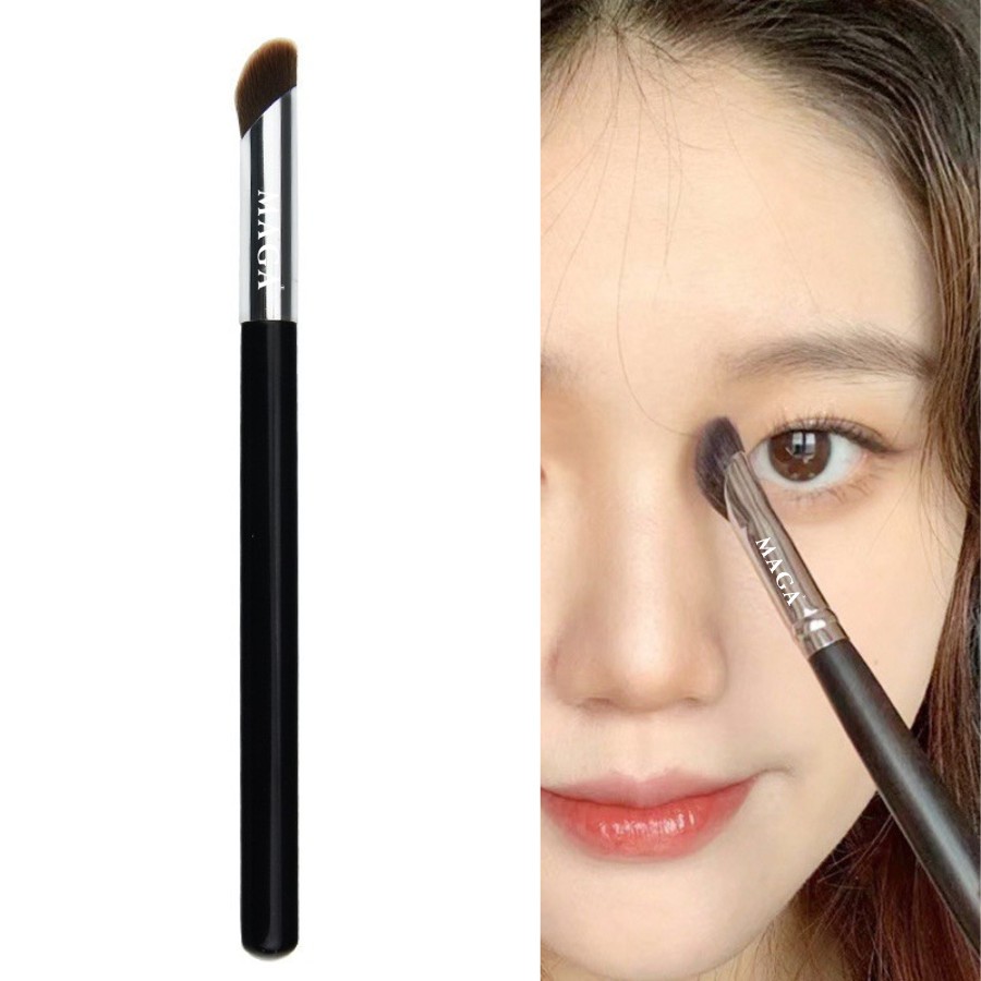 Cọ xéo tán kem che khuyết điểm nhỏ dưới mắt chuyên dụng MAGA Concealer brush MA110 cọ khối mũi ,higlight