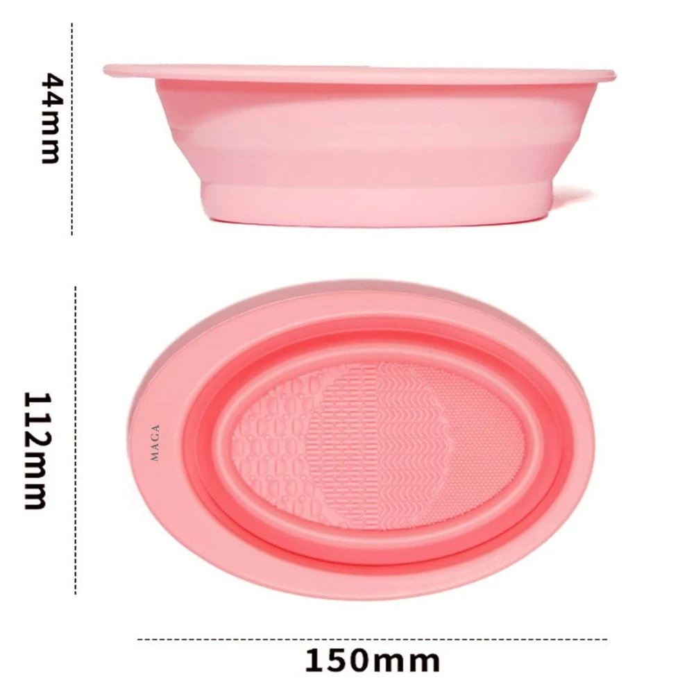 Dụng cụ vệ sinh cọ trang điểm cao cấp MAGA Makeup Brush Cleaning Bát silicone dùng để vệ sinh dụng cụ cọ trang điểm MA71
