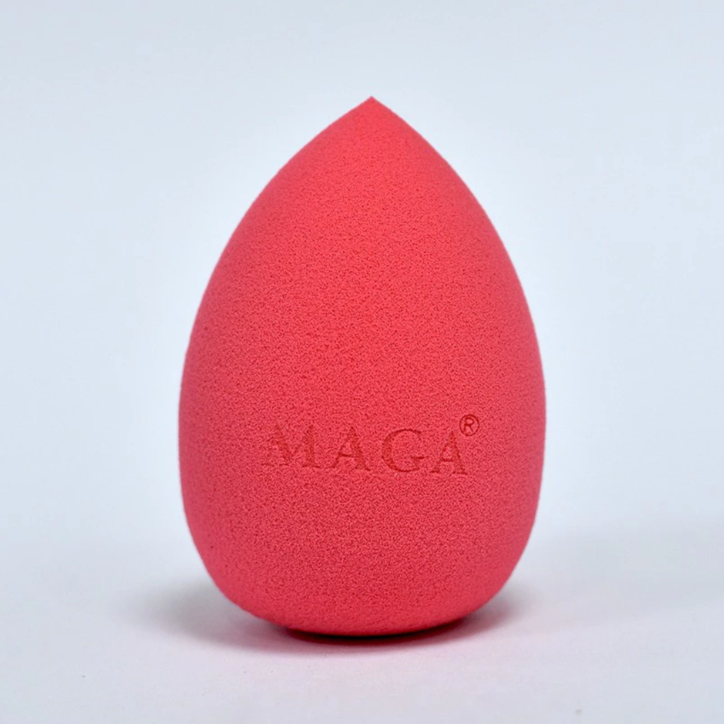 Mút tán kem nền Maga hình giọt nước màu hồng MAM32