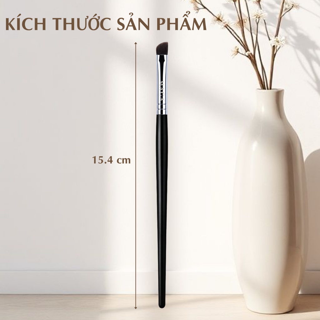 Cọ Kẻ Mắt Đầu Vát Đa Năng Cho Makeup Mắt Chi Tiết MAGA MAT04 Tooth Eyeliner Brush