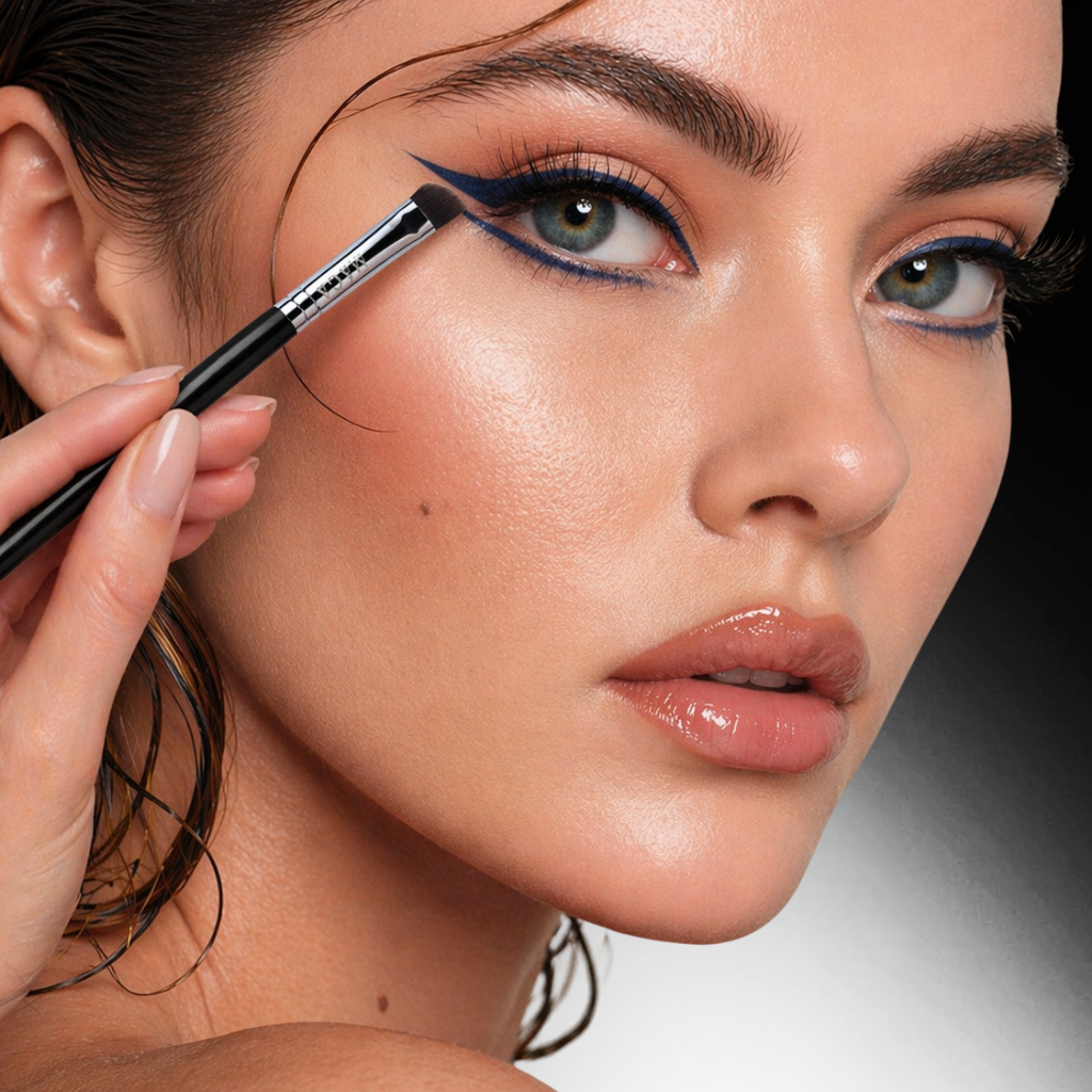 Cọ Kẻ Mắt Đầu Vát Đa Năng Cho Makeup Mắt Chi Tiết MAGA MAT04 Tooth Eyeliner Brush