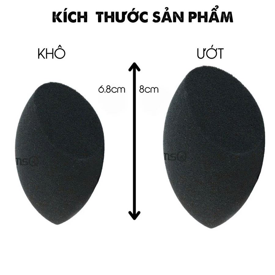 Mút Tán Kem Nền MSQ Miracle Foundation Concealer MSQM1