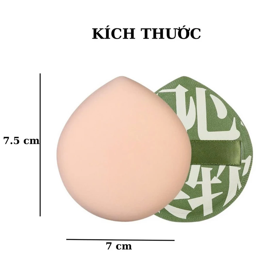 Mút Trang Điểm Mút Tán Kem Nền Cushion MSQ Cushion Makeup Sponge Puff Mềm Mịn Đàn Hồi MSQM4