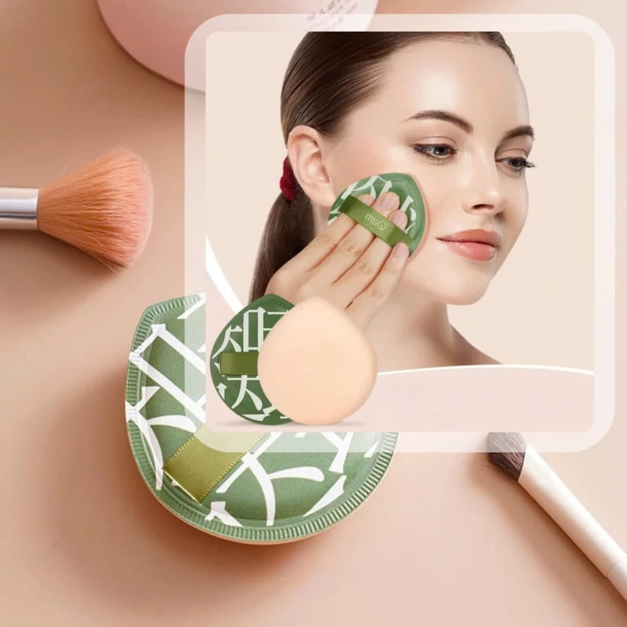 Mút Trang Điểm Mút Tán Kem Nền Cushion MSQ Cushion Makeup Sponge Puff Mềm Mịn Đàn Hồi MSQM4