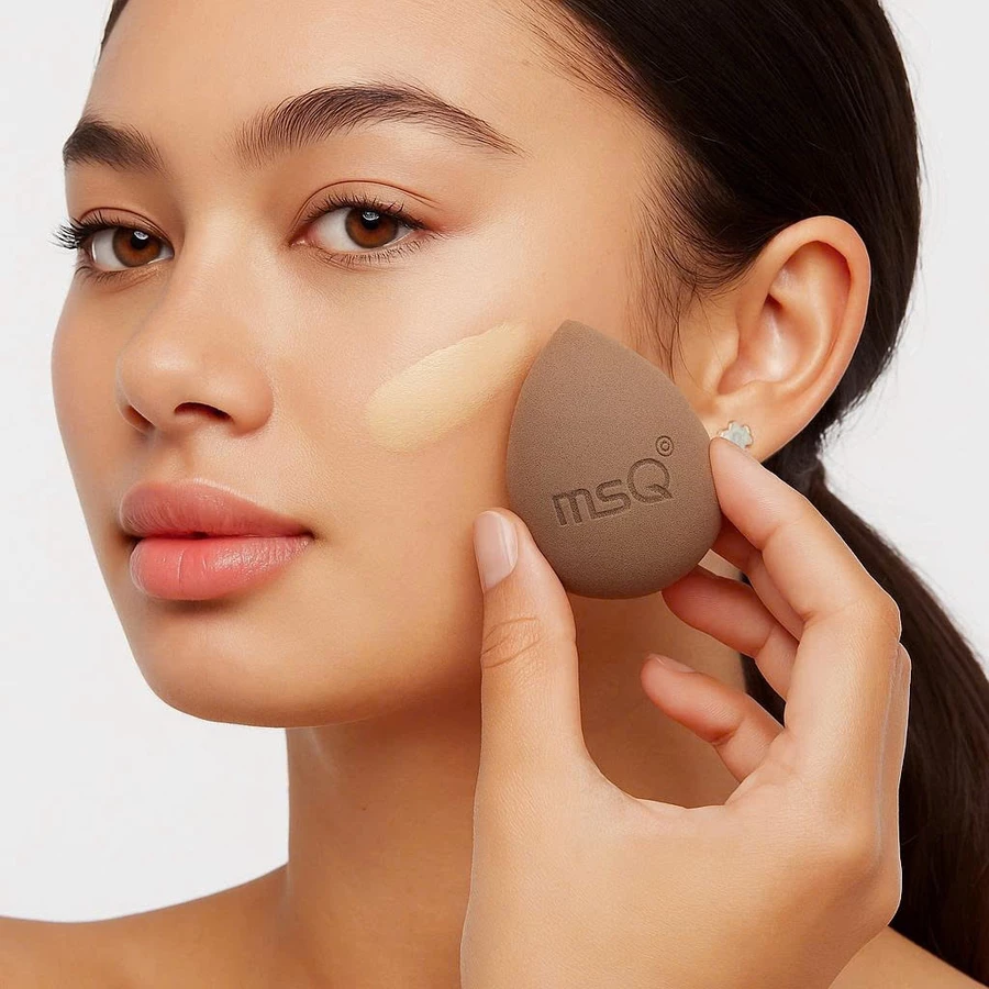 Mút Tán Kem Nền Hình Giọt Nước Mềm Mịn MSQ Miracle Complexion Màu Caphe MSQM5