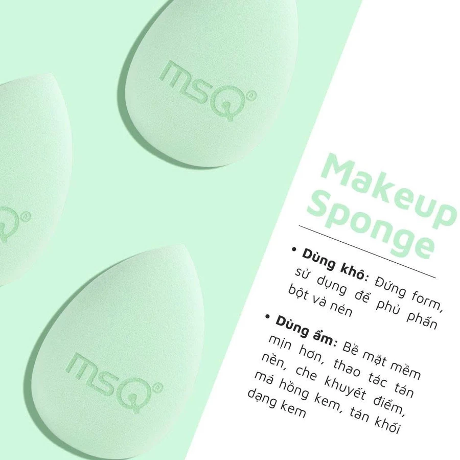 Miếng Mút Trang Điểm MSQ Miracle Complexion Size M MSQM7