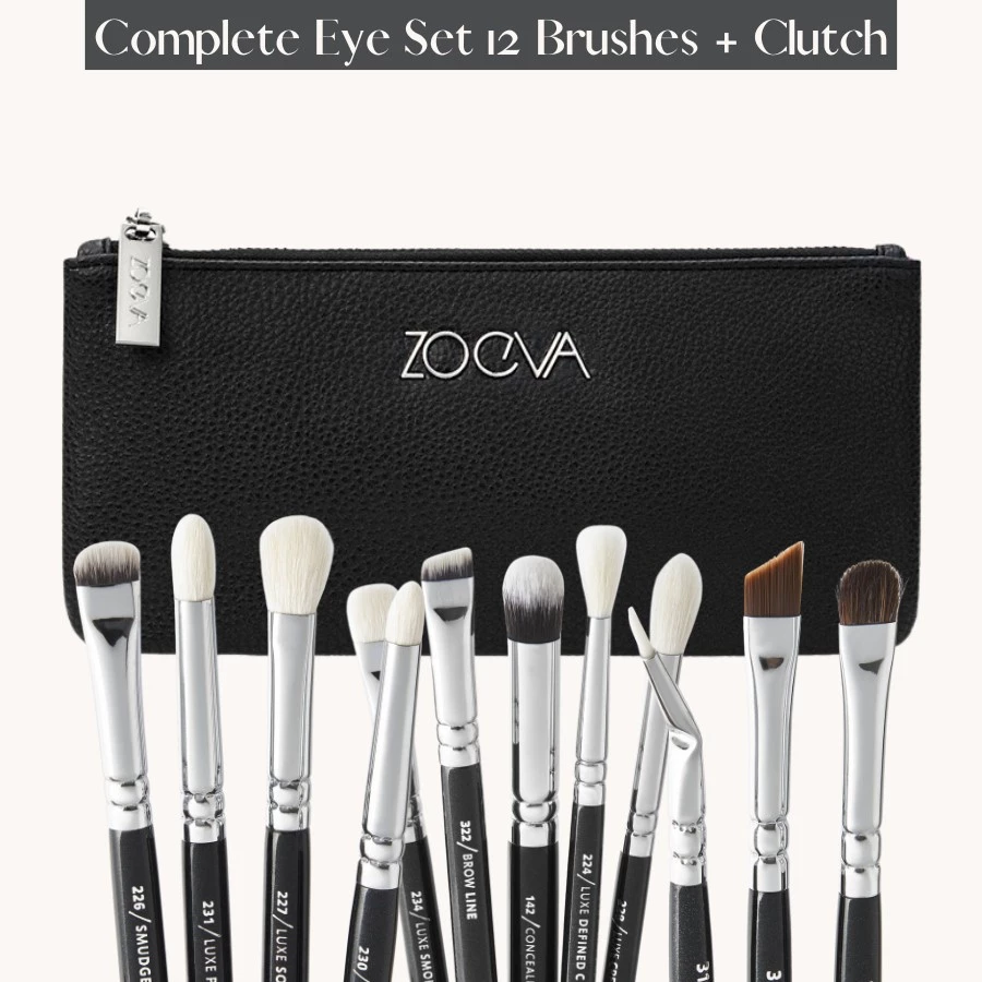 Bộ Cọ Trang Điểm Mắt Chuyên Nghiệp 12 Cây ZOEVA Complete Eye 12 0119