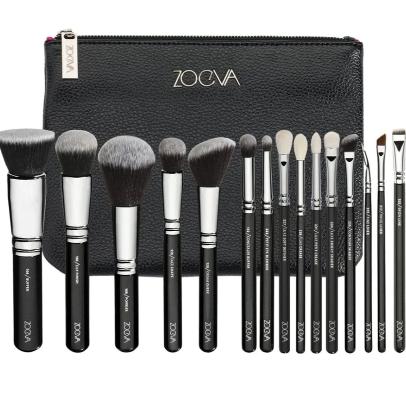 Bộ Cọ Trang Điểm Chuyên Nghiệp Cao Cấp 15 Cây ZOEVA Classic Brush15 0126