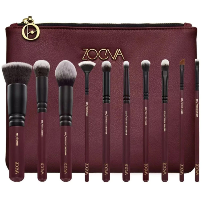 Bộ Cọ Trang Điểm Cá Nhân Cao Cấp 10 Cây ZOEVA Opulence Vegan 10 0133