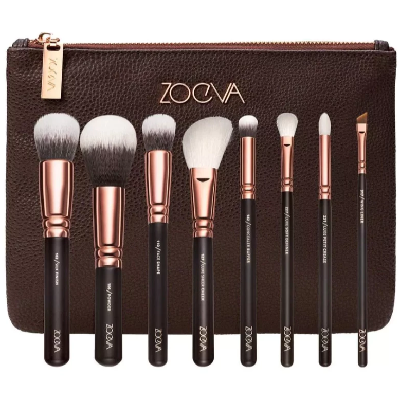 Bộ Cọ Trang Điểm Cá Nhân Cao Cấp 8 Cây ZOEVA Rose Golden Luxury 8 Vol.1 0157