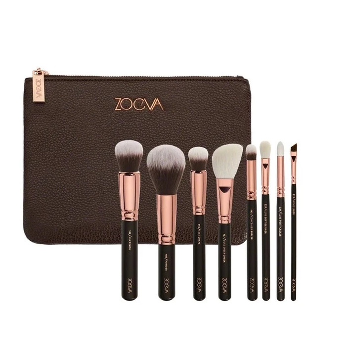 Bộ Cọ Trang Điểm Cá Nhân Cao Cấp 8 Cây ZOEVA Rose Golden Luxury 8 Vol.1 0157